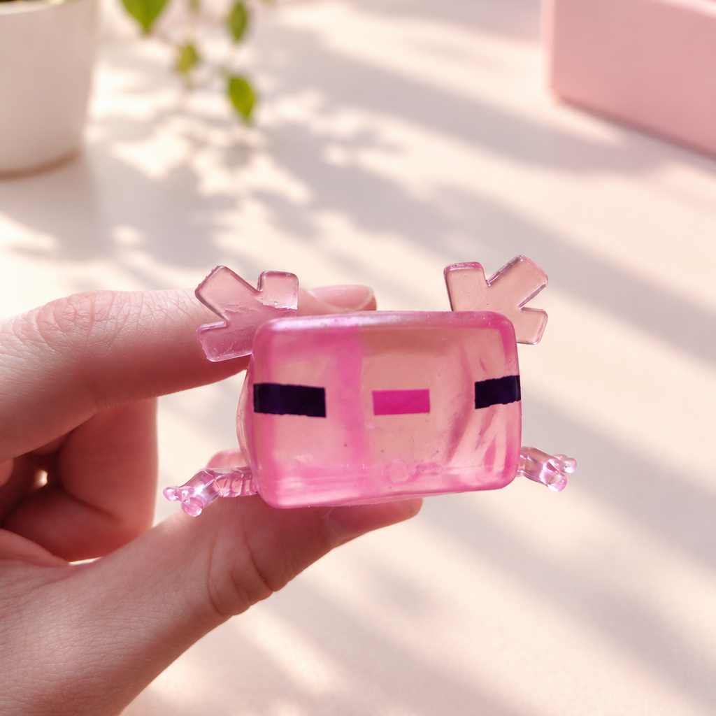 Axolotl Squishy – Rosa